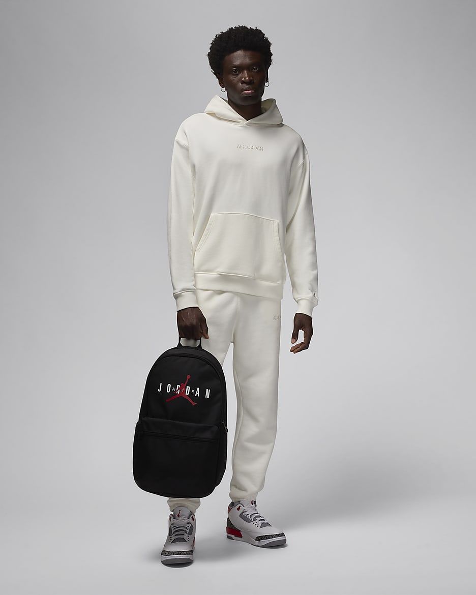 Jordan backpack with hoodie discount